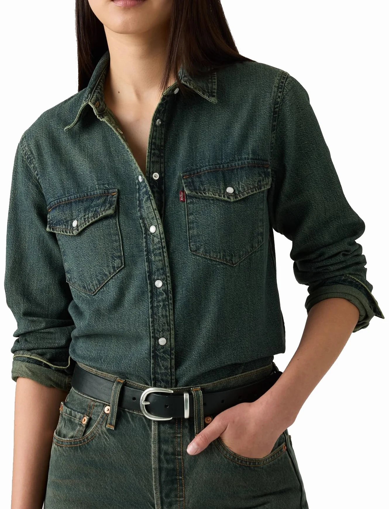 Levi's Iconic Western Verdant Ventures Top, Verdant Ventures Top, XL