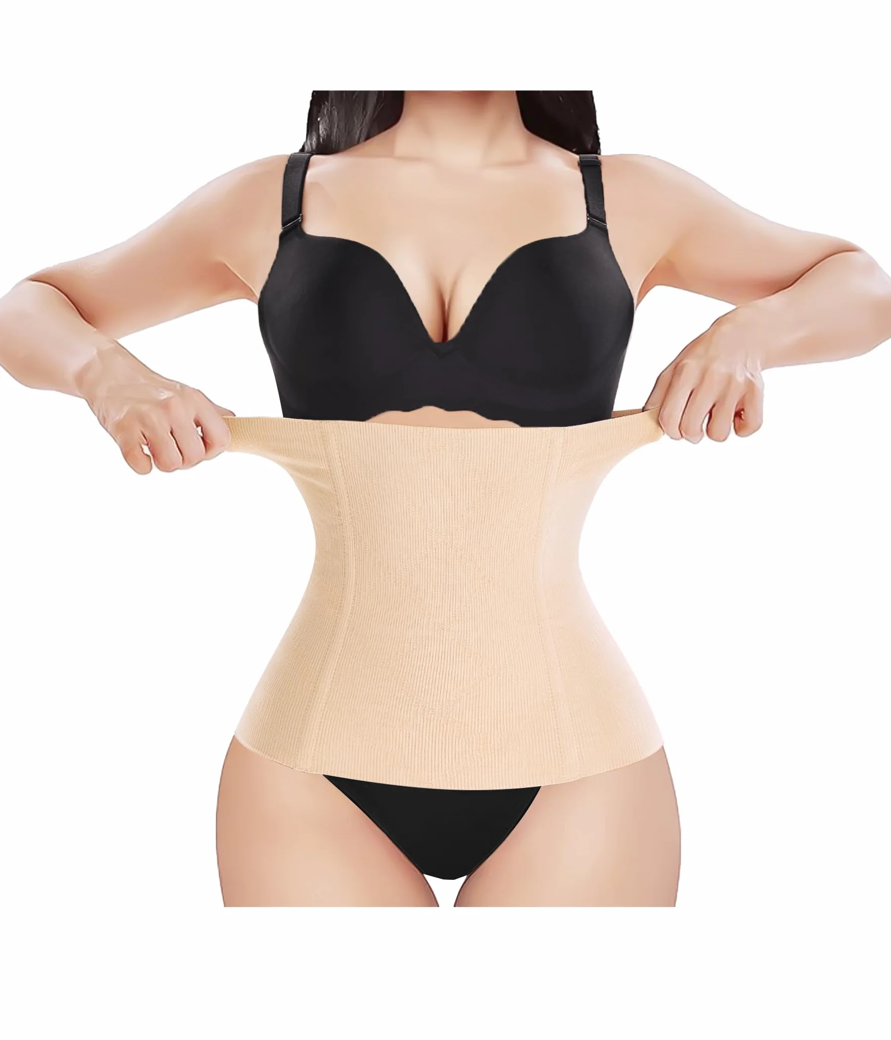 Gorset 2 w 1, wsparcie poporodowe, damski gorset wyszczuplający brzuch, gorset pod biustem, elastyczny odbudowujący brzuch, talię, gorset modelujący talię