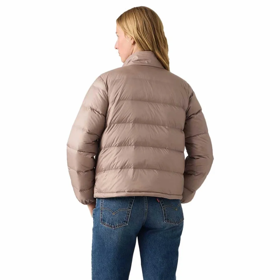 Levi's Polly Packable Dwn Jckt Taupe Gray, taupe Gray, M