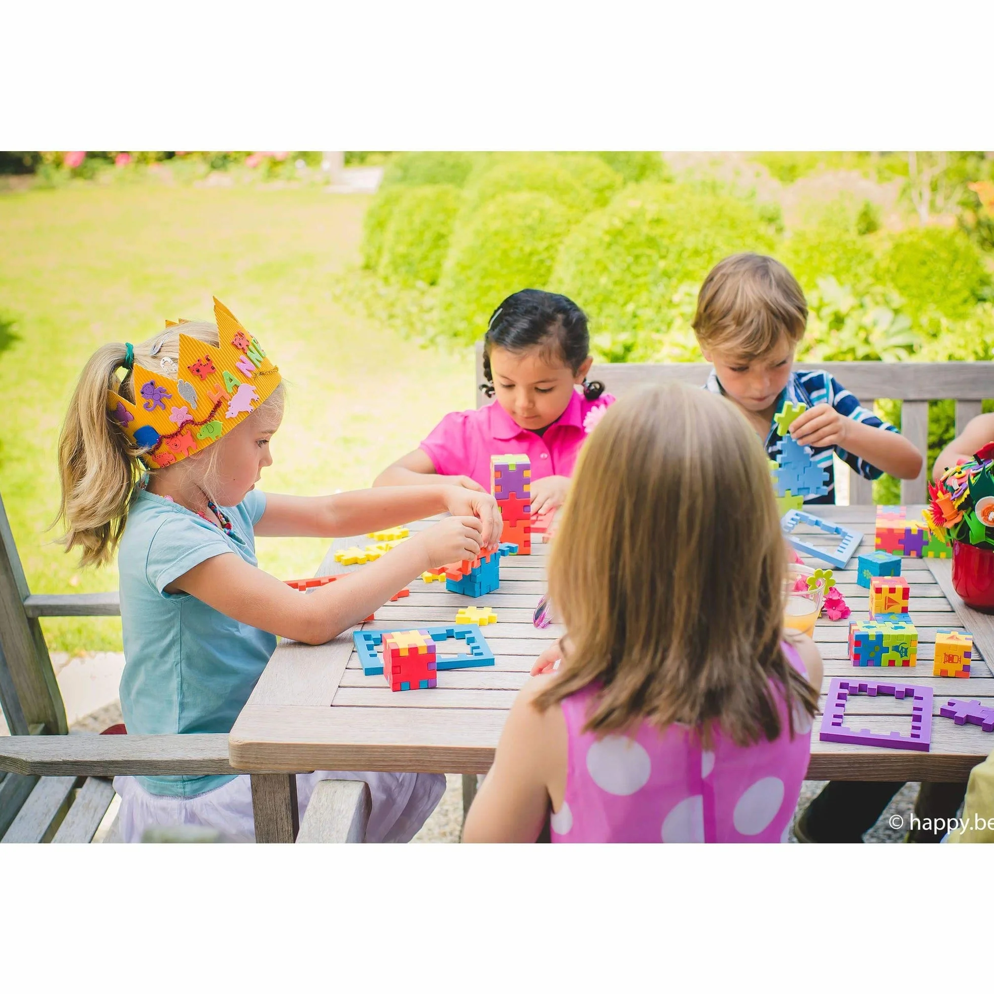 HAPPY HCJ300 Junior Cardboard Box 3D Puzzle, Pack of 6