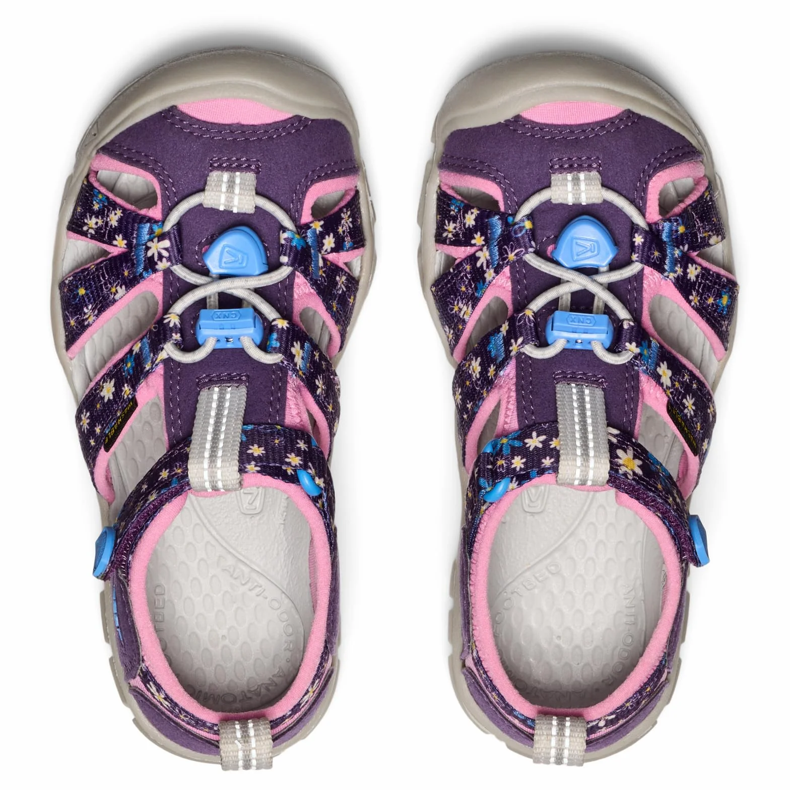 KEEN Sandały dziecięce unisex Seacamp 2 CNX, Stokrotki Marina, 31 EU