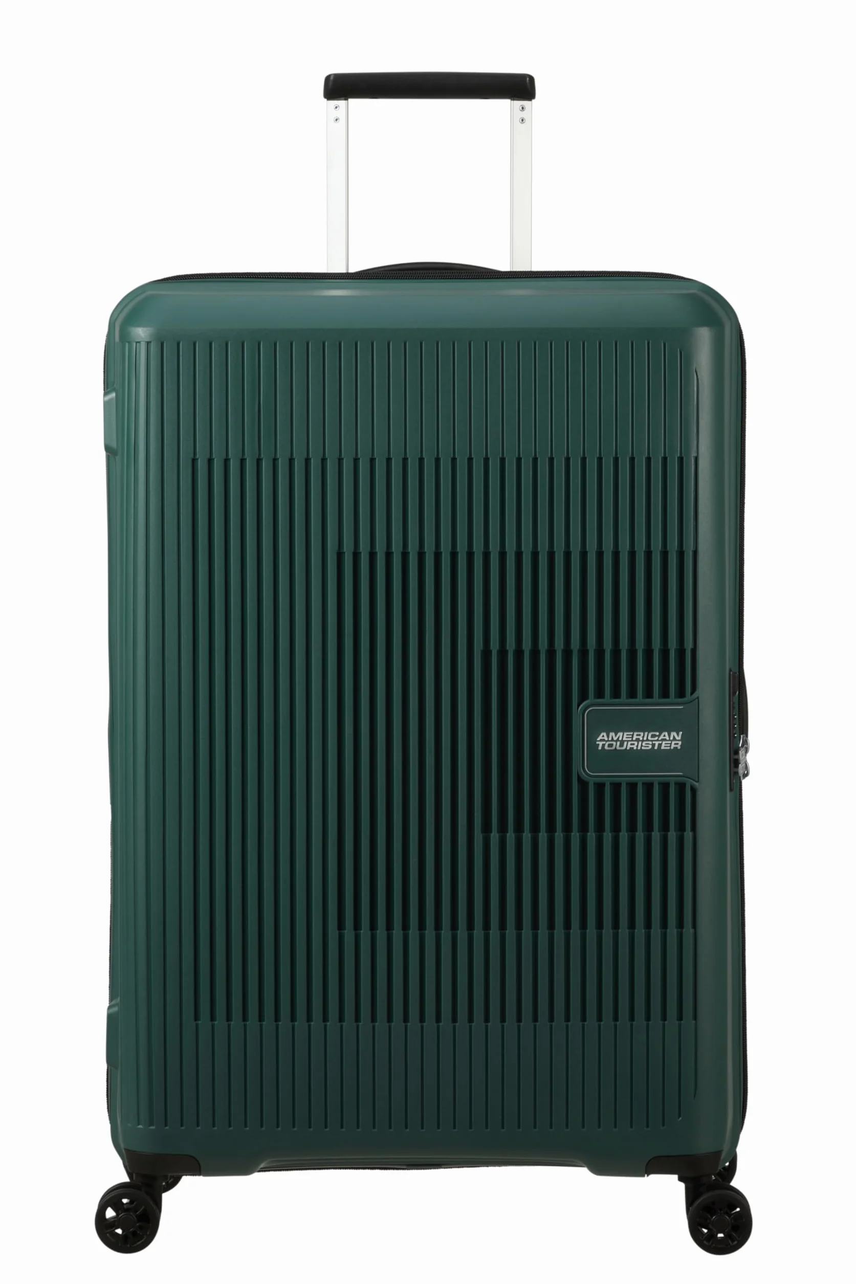 American Tourister Aerostep - Spinner L, pokrowiec z możliwością rozbudowy, 77 cm, 101,5/109 L, zielony (Dark Forest)