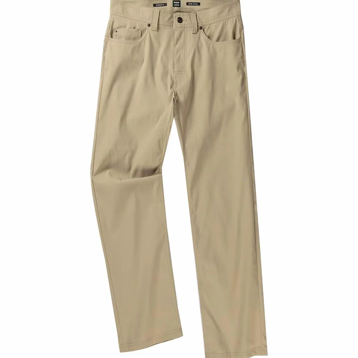 prAna, Brion Spodnie męskie, piaskowy, 34W / 30L