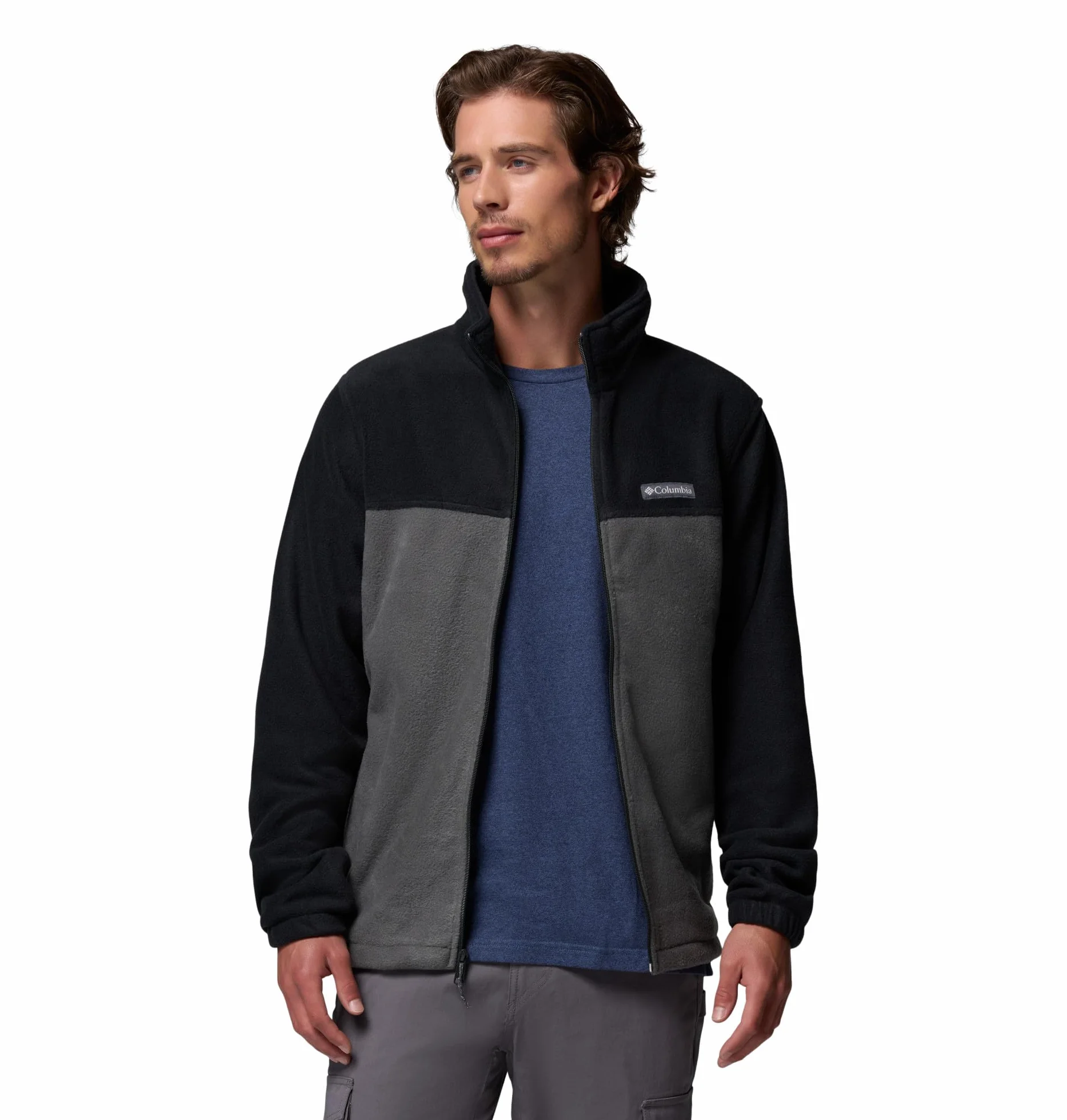 Columbia Steens Mountain Full Zip 2.0, Kurtka polarowa Mężczyźni, Black/Grill, XL