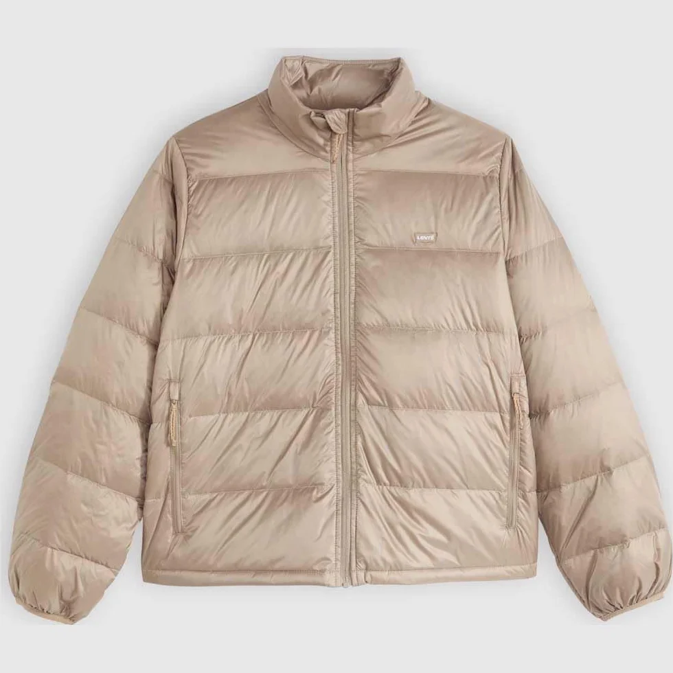 Levi's Polly Packable Dwn Jckt Taupe Gray, taupe Gray, M
