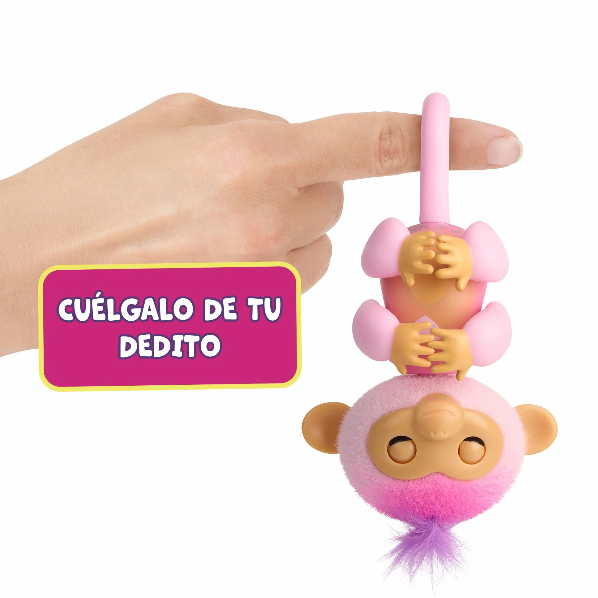 Bizak Fingerlings Leo interaktywna małpka z 70 dźwiękami i reakcjami