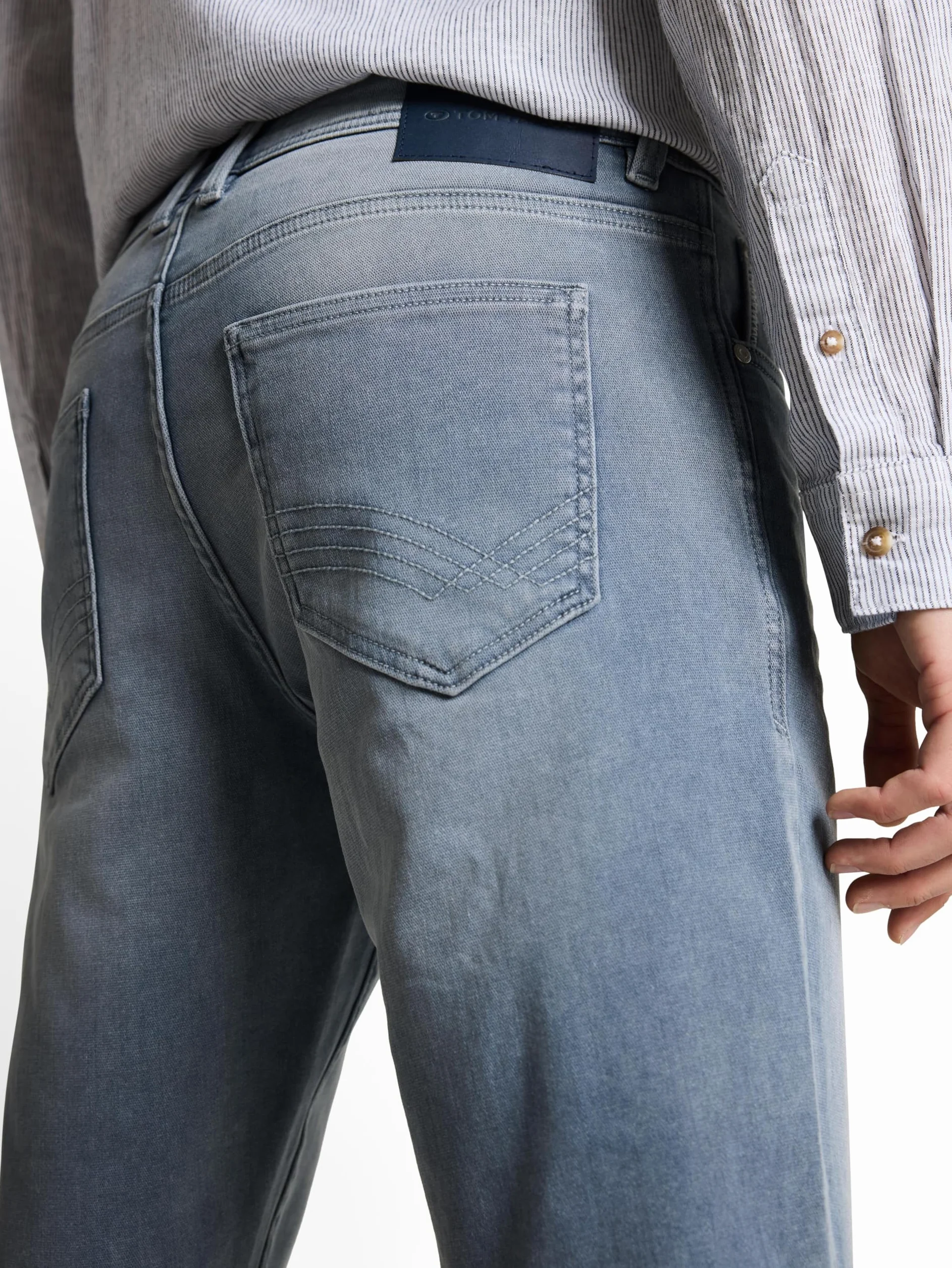 TOM TAILOR 1050032 - Szorty jeansowe bermudy Mężczyźni