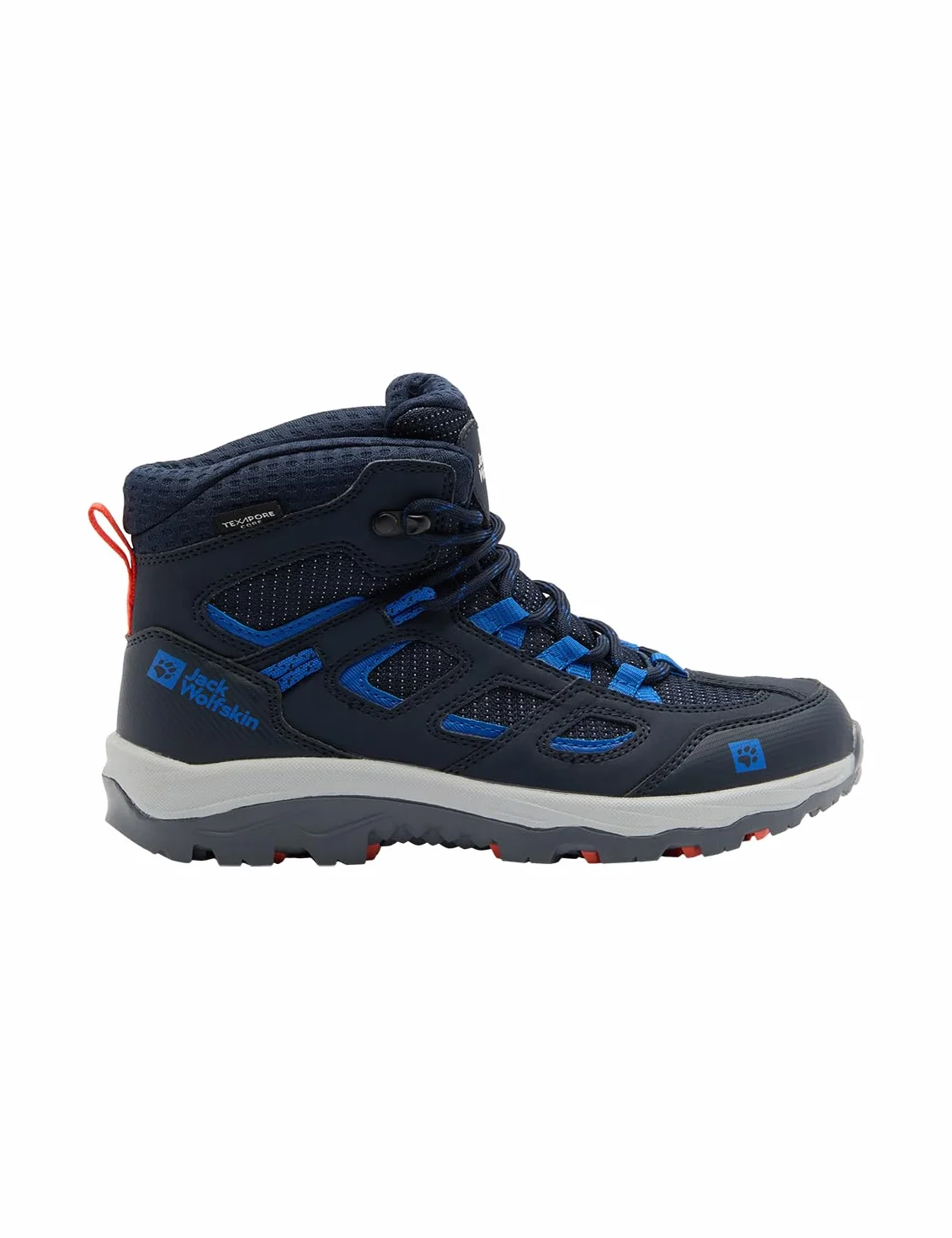 Jack Wolfskin Uniseks - dzieci Vojo Texapore Mid Kbuty na zewnątrz