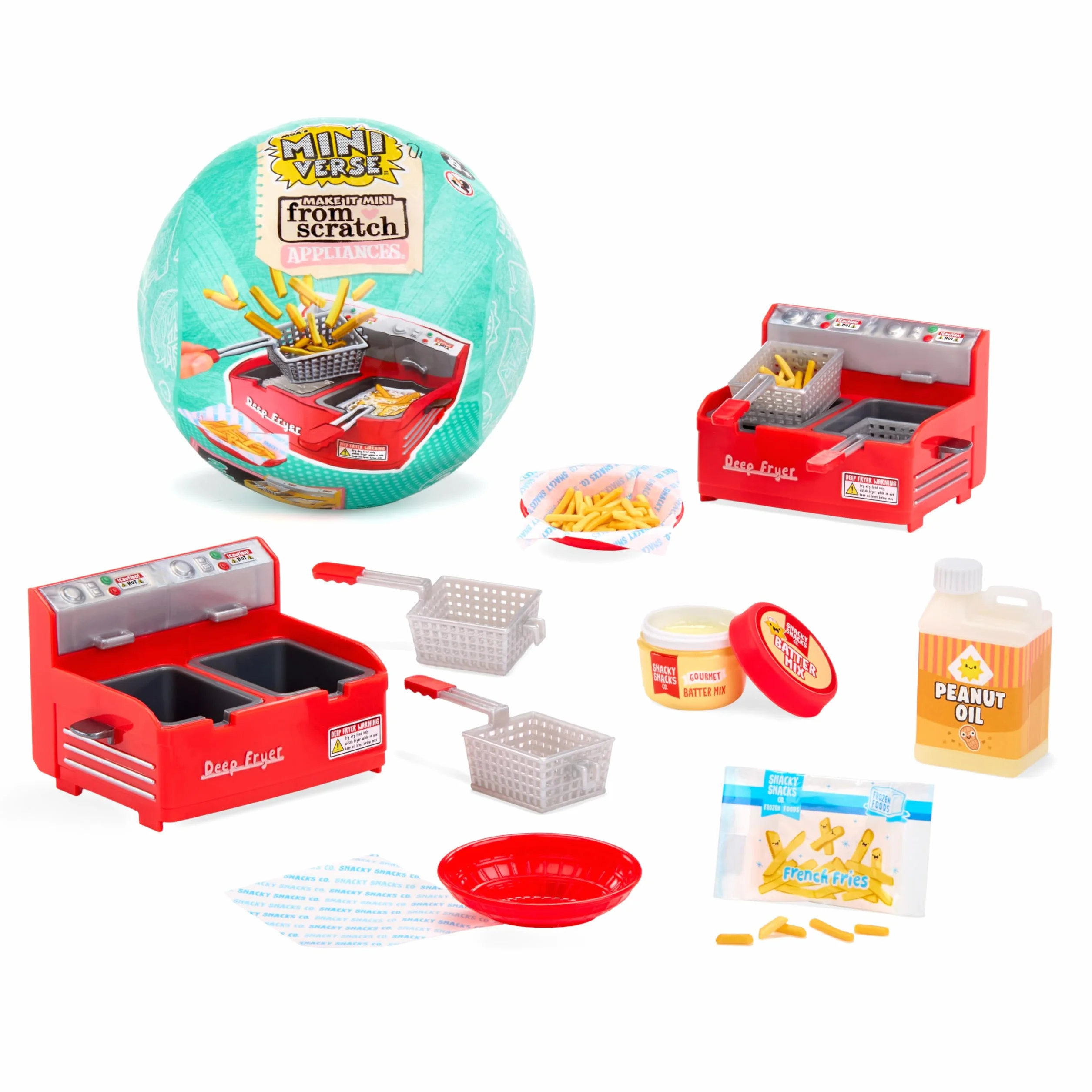MGA's Miniverse Make It Mini From Scratch Appliances Series 3 - Działające Mini Urządzenia, Rękodzieło z Żywicy DIY, Zabawa w Kuchni, Niejadalne - dla Kolekcjonerów i Dzieci w Wieku 8+ Lat