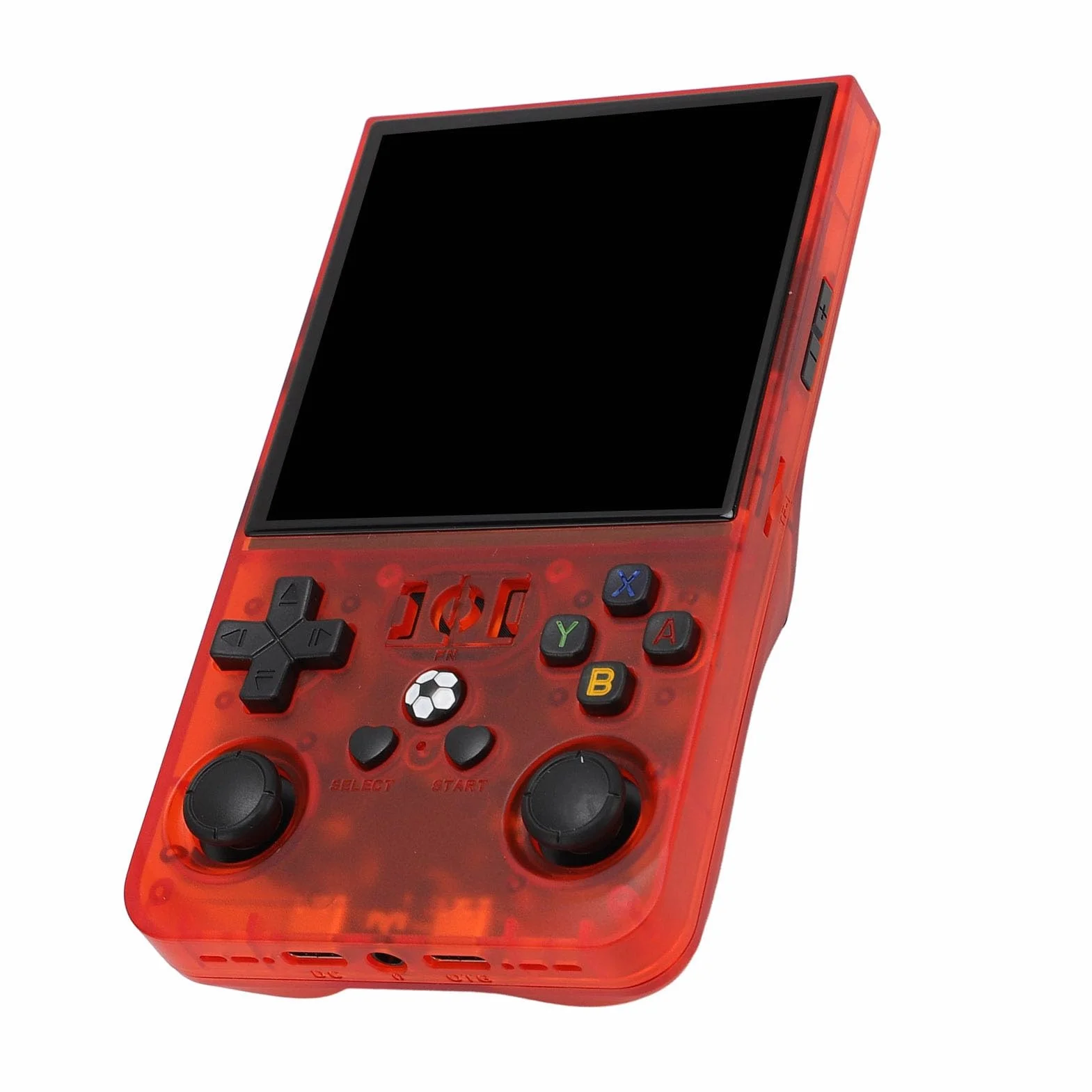 Przenośna Konsola do Gier R36MAX, Przenośne Urządzenia Videojuegos z 4-calowym Ekranem IPS Odtwarzacz Gier Open Source 720x720 Bateria 4000 MAh Obsługuje ponad 60 Emulatorów dla