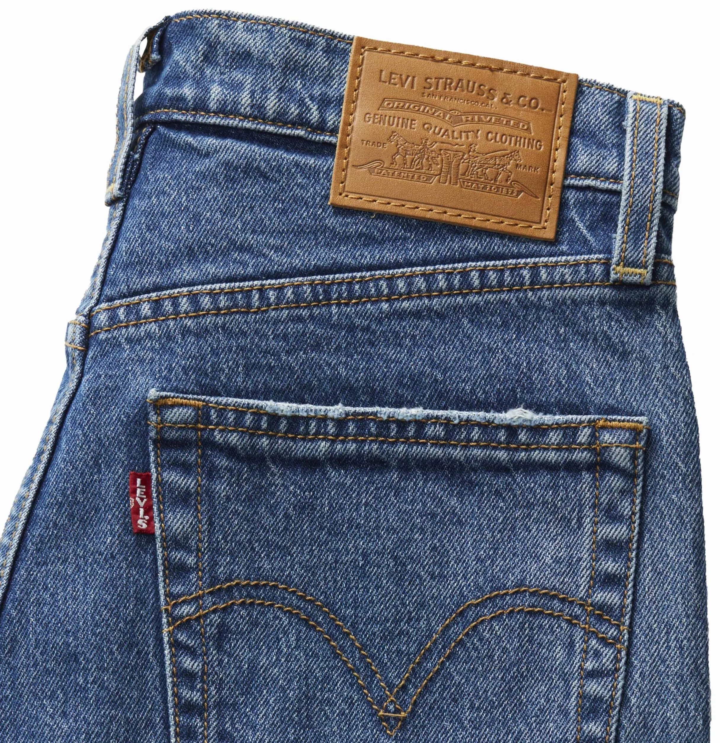 Levi's Ribcage Straight Ankle - Dżins Kobiety