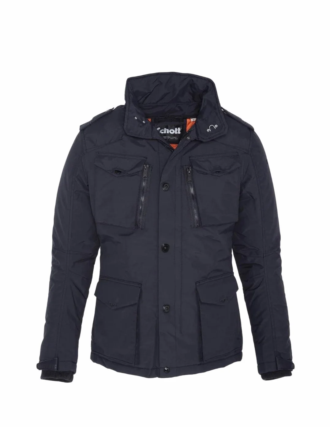 Schott NYC Męska kurtka Field, niebieski (granatowy), 3XL