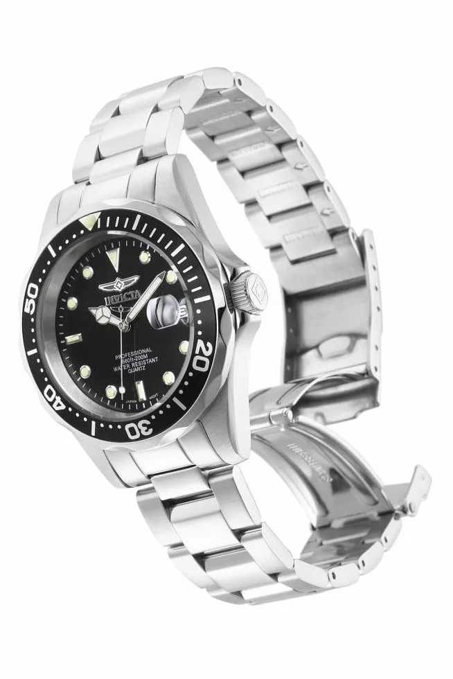 Invicta Pro Diver Zegarek z kwarcem ze stali nierdzewnej - 37 mm