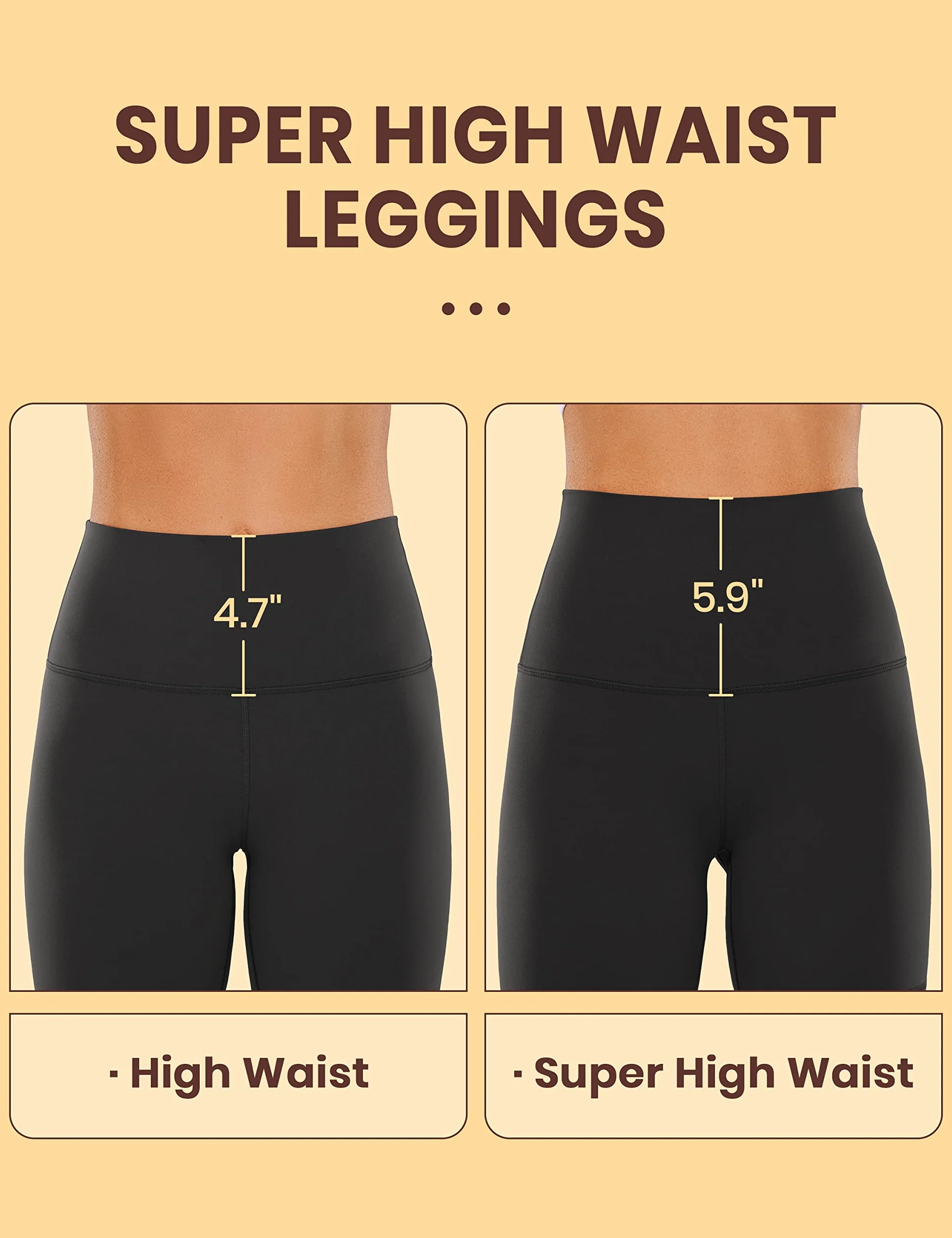 CRZ YOGA Spodnie Do Jogi Butterluxe Z Bardzo Wysokim Stanem 25 Cali - Miękkie Maślane Legginsy Treningowe Dla Kobiet