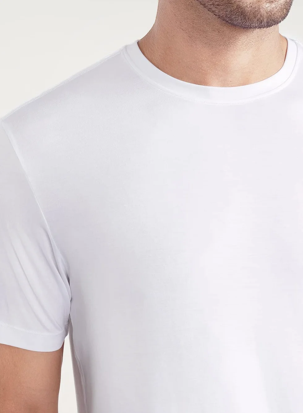 DAVID ARCHY Podkoszulek męski, oddychający, slim fit, miękki, z krótkim rękawem, koszulka basic, 3 lub 5 sztuk