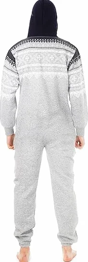 Juicy Trendz® Męski jednoczęściowy kombinezon All in One Piece Aztec Print Unisex śpioszki