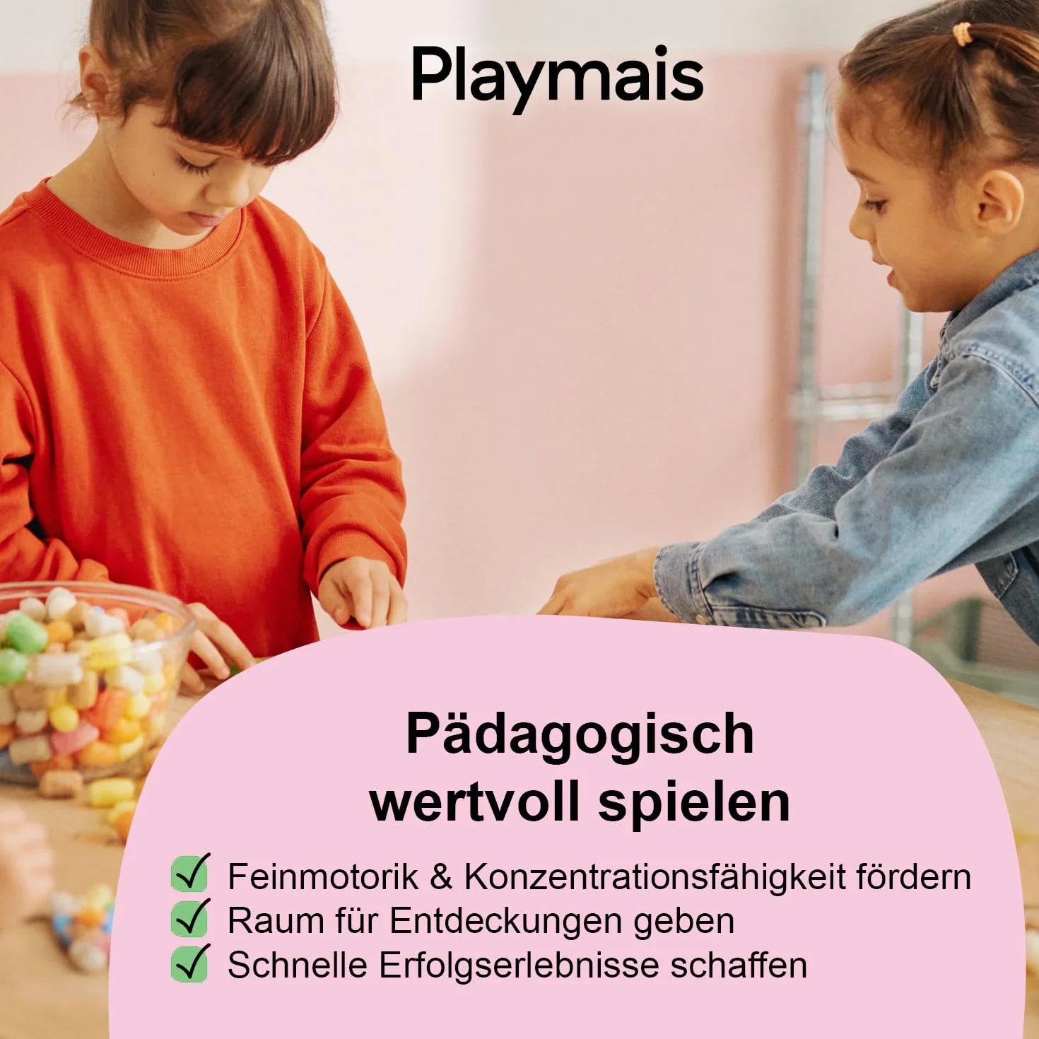 PlayMais EDULINE mozaika zestaw do majsterkowania dla dzieci od 3 lat | Zabawka motoryczna z 12 000 PlayMais i 50 stronami szablonów do majsterkowania i nauki | Wspiera kreatywność i motorykę precyzyjną | naturalna zabawka