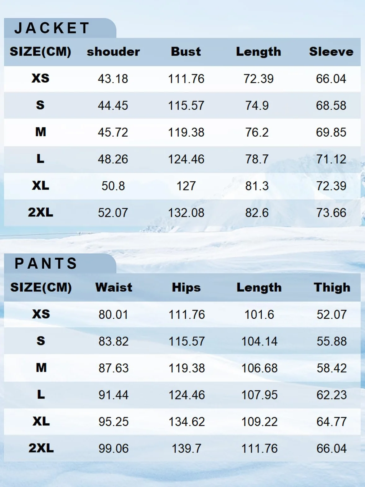 HOTIAN Damska kurtka narciarska i spodnie, 2-częściowy zestaw, kombinezon narciarski, wodoszczelny, wiatroszczelny, zimowy, ciepły, narciarski, zestaw snowboardowy