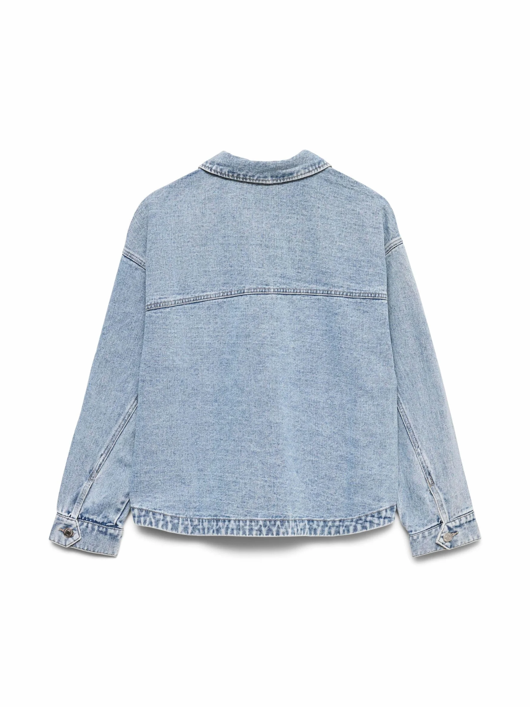VERO MODA Kurtka dżinsowa VMJAMIE, Jasnoniebieski dżins, M