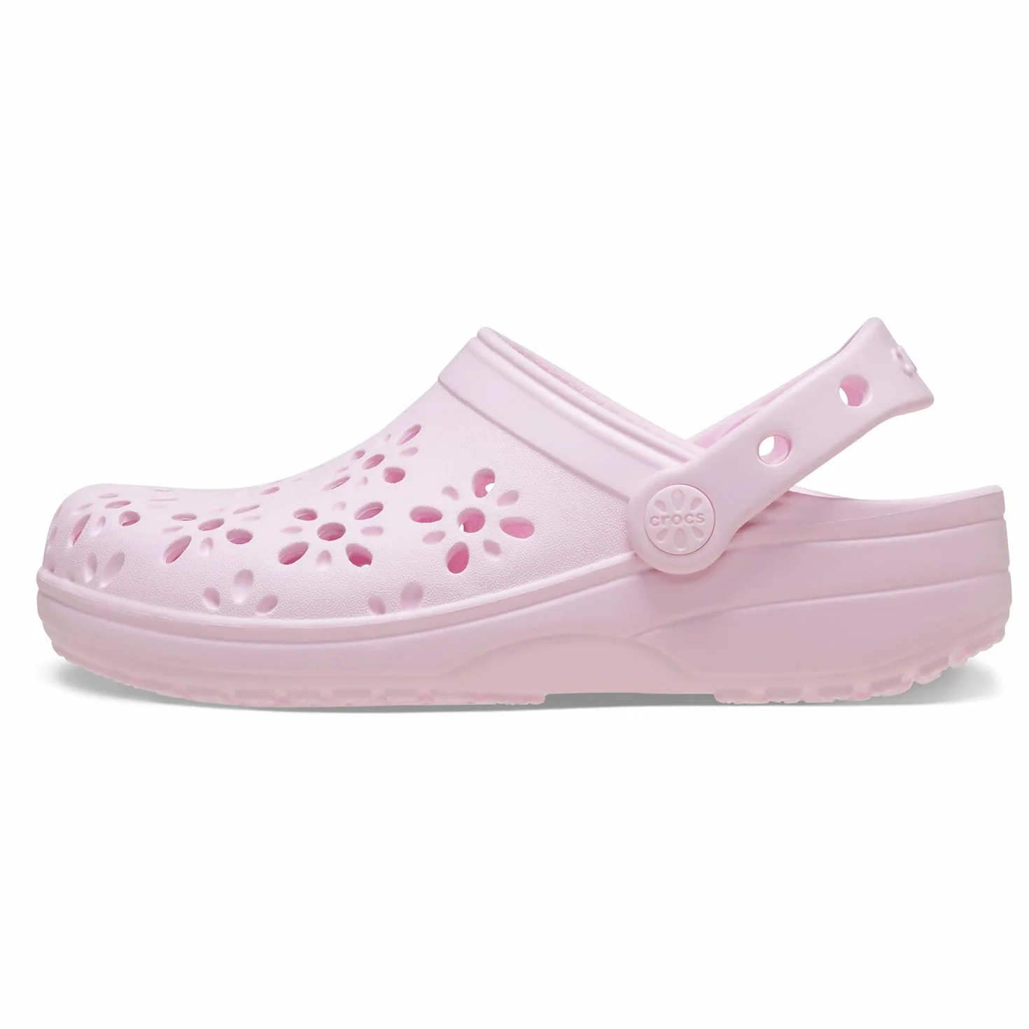 Crocs Uniseks - dzieci Classic Floral Cut Out Clog TChodak
