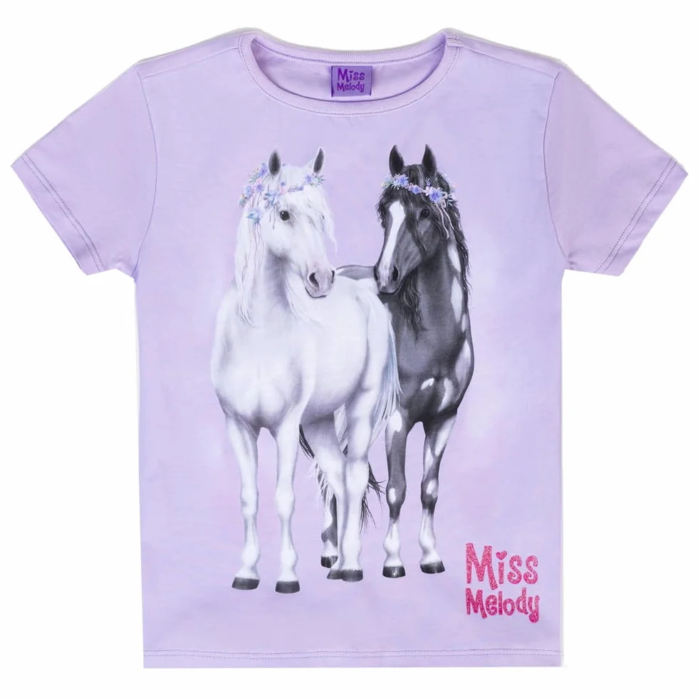 Miss Melody T-shirt 76066, fioletowy