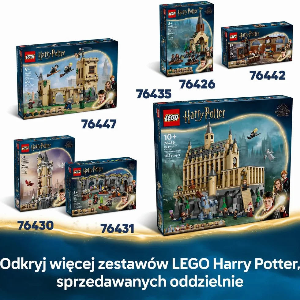 LEGO Harry Potter Przygoda na pokładzie Błędnego Rycerza, pomysł na prezent mikołajkowy dla dziewczynek i chłopców, zabawka dla dziecka, szczegółowy model magicznego autobusu i 5 postaci 76446