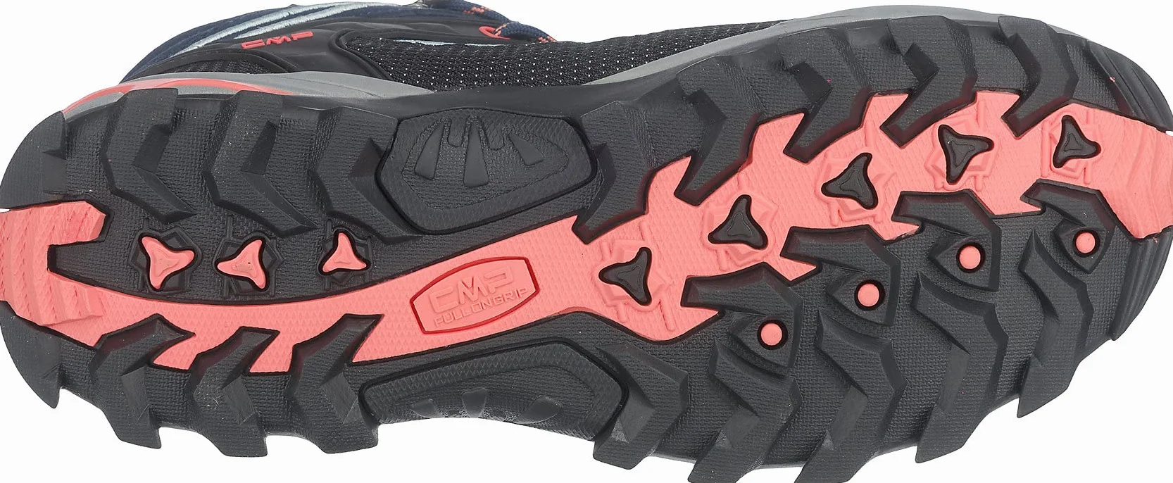 CMP Kobiety Rigel Mid Wmn Trekking Shoe Wp półbuty trekkingowe, B.BLUE-GIADA-PEACH, 40 EU