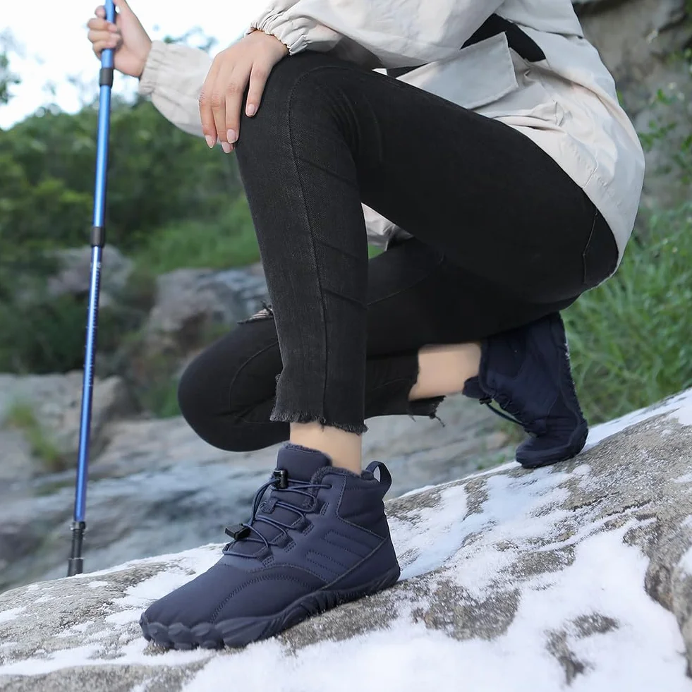 RUYI Unisex buty do biegania w terenie, miękkie, lekkie, do fitnessu, oddychające, z podeszwą Zero-Drop i szerokim noskiem