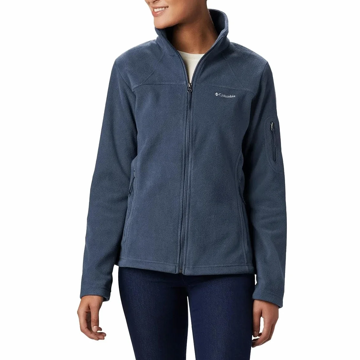 Columbia Fast Trek Jacket, Kurtka polarowa Kobiety, Nocturnal, L