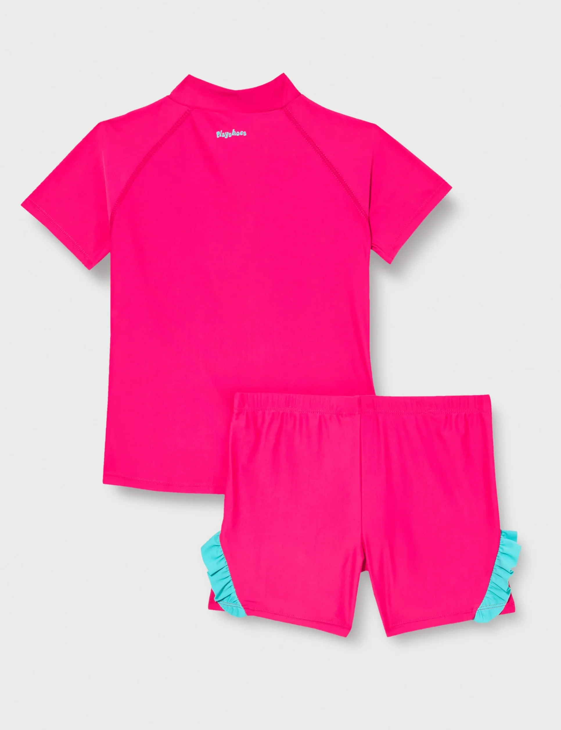 Playshoes Dwuczęściowy zestaw kąpielowy dla dzieci, ochrona przed promieniowaniem UV, strój kąpielowy, Syrena, 98-104