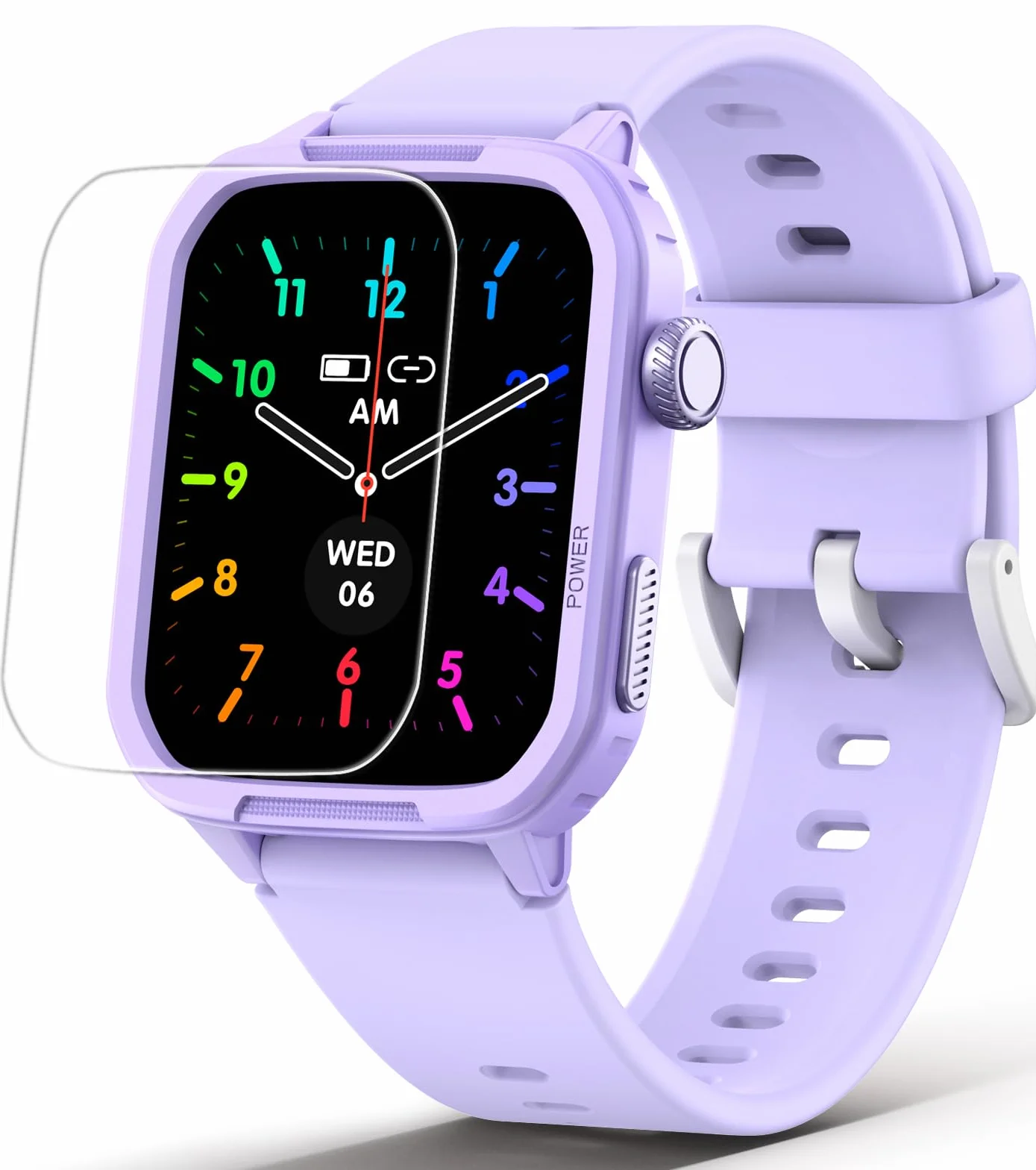 JOYELE Smartwatch dla Dzieci, Zegarek Fitness, Wodoodporny, 19 Sportów, Krokomierz, Budzik, Inteligentny Zegarek dla Dziewczynek i Chłopców, Prezent