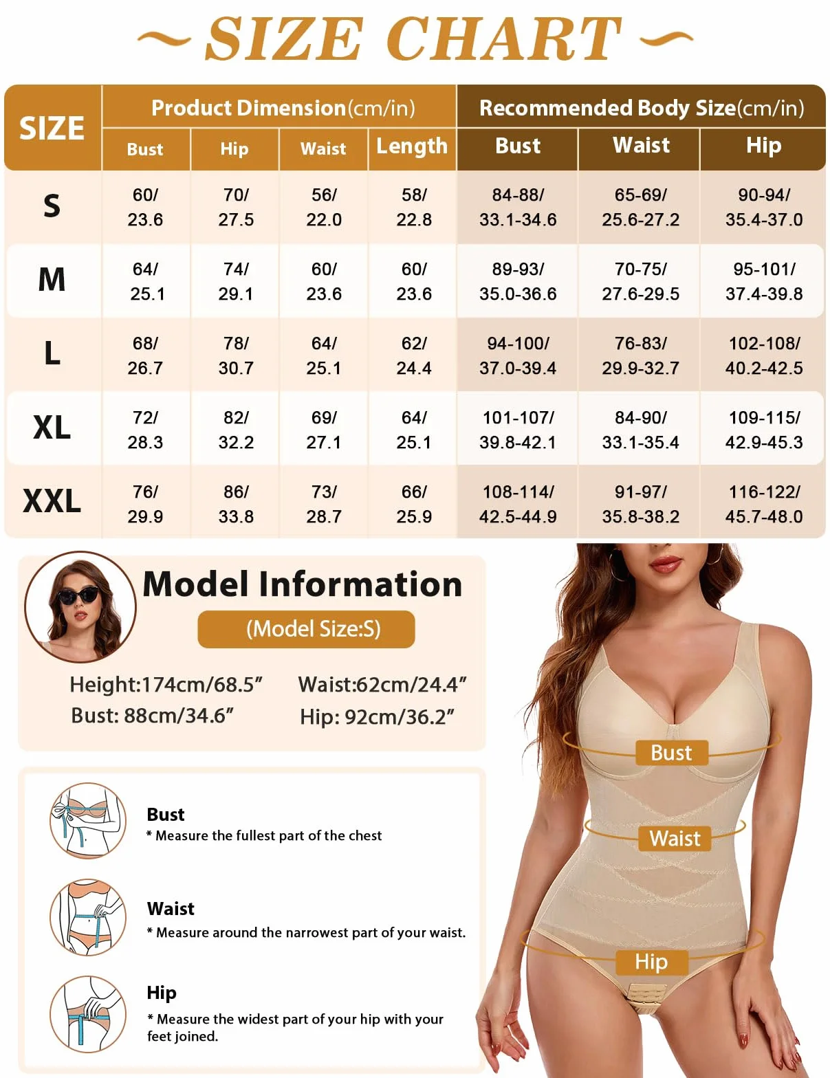 Yuson Girl Body modelujące damskie body modelujące sylwetkę z oddychającą siatką bielizna modelująca bezszwowa bielizna regulowane ramiączka i kontrola niewidzialny brzuch z biustonoszem