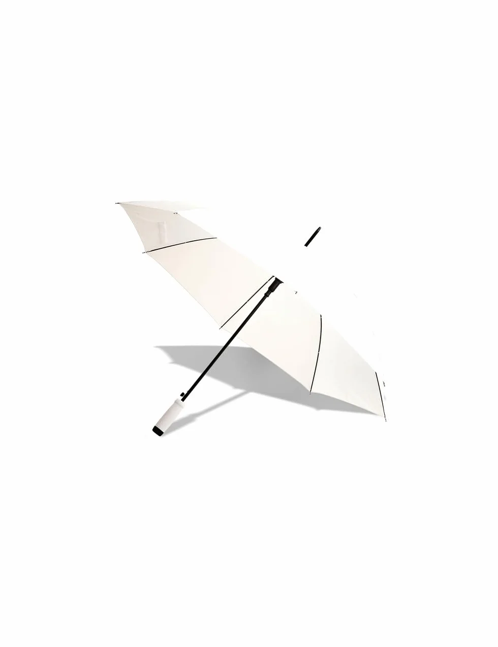 Generisch Parasol automatyczny, stabilny, odporny na burzę, wiatroszczelny, biały, zimowy, biały