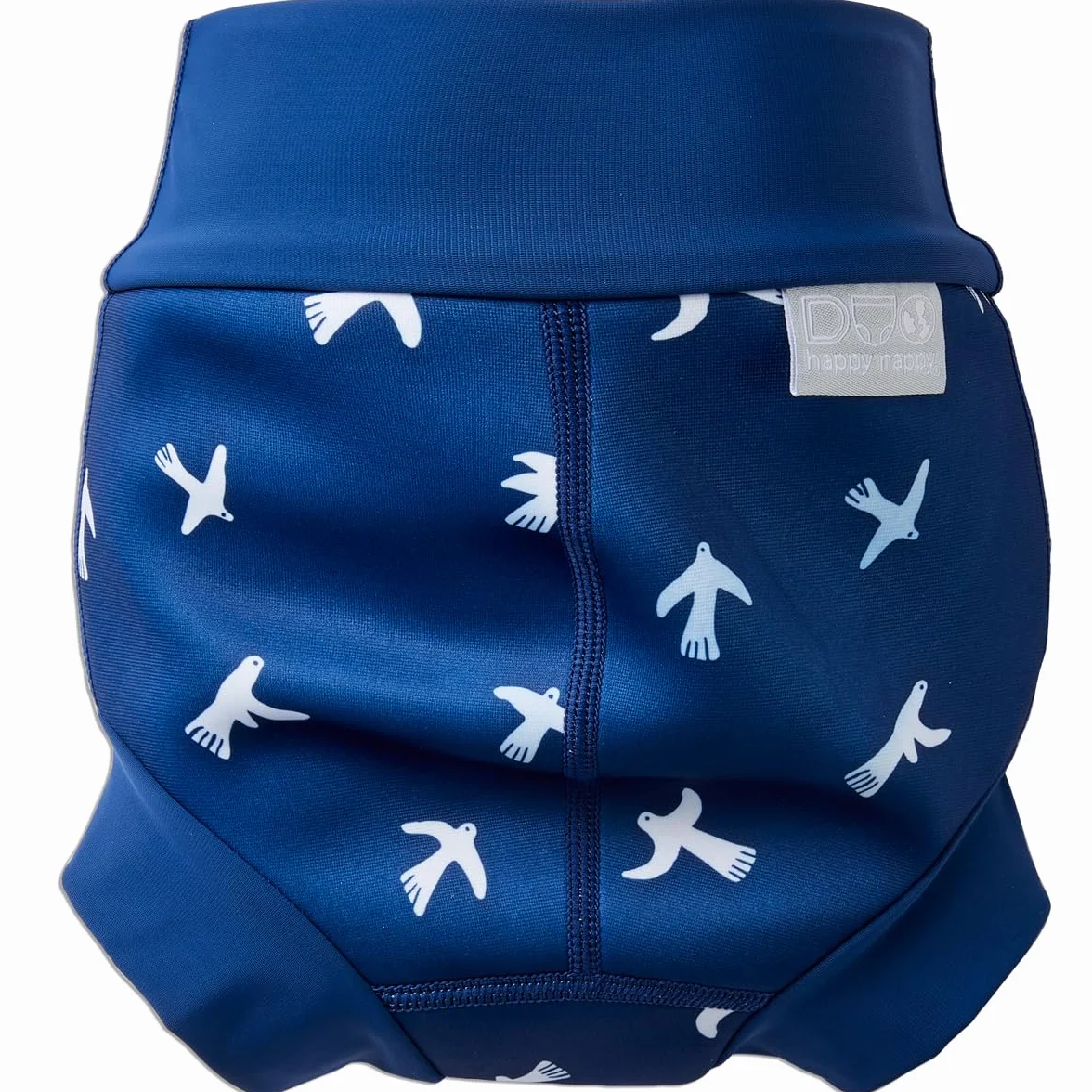 Splash About Happy Nappy Duo Wiederverwendbare Schwimmwindel, White Birds, 2-3 lata