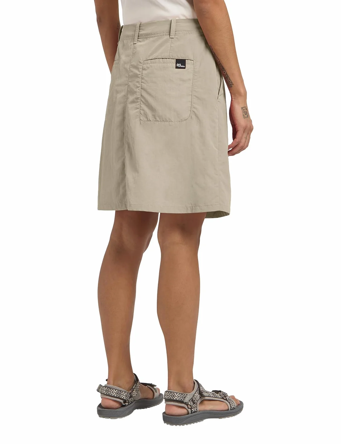 Jack Wolfskin TIHAMA Skort W, Stone, 36