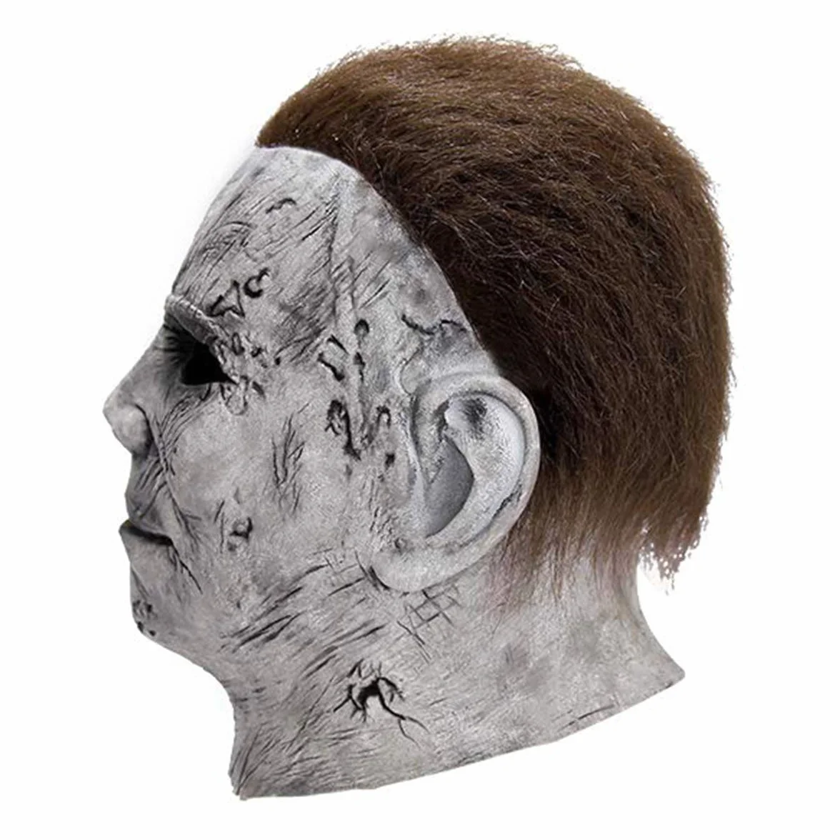 keland Michael Myers maska lateksowa z horroru, kostium Cosplay na karnawał i Halloween
