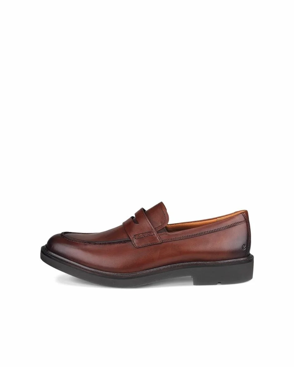 ECCO Men's Metropole London Penny Loafer Cognac - 52565401053